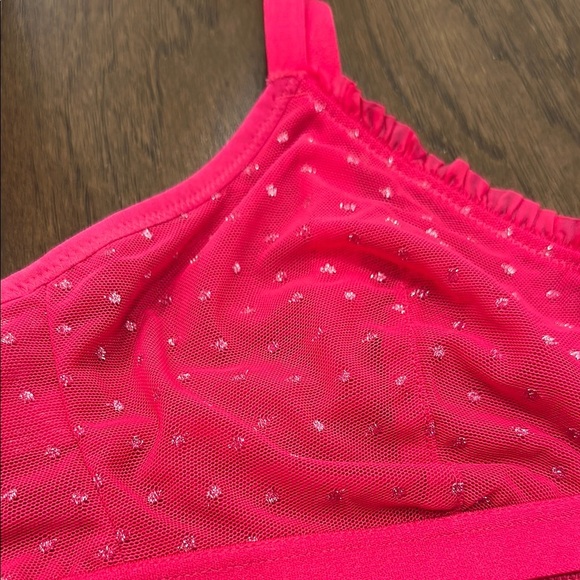 Pink Lingerie Set with Heart Accents- large - Picture 4 of 8